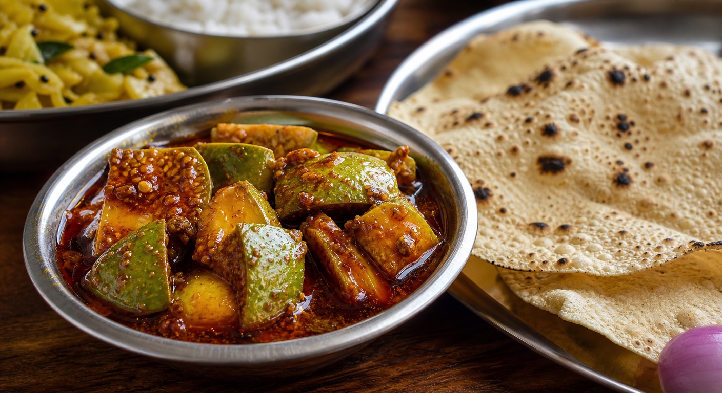 I love achar and papad with my thali - are they secretly adding up?