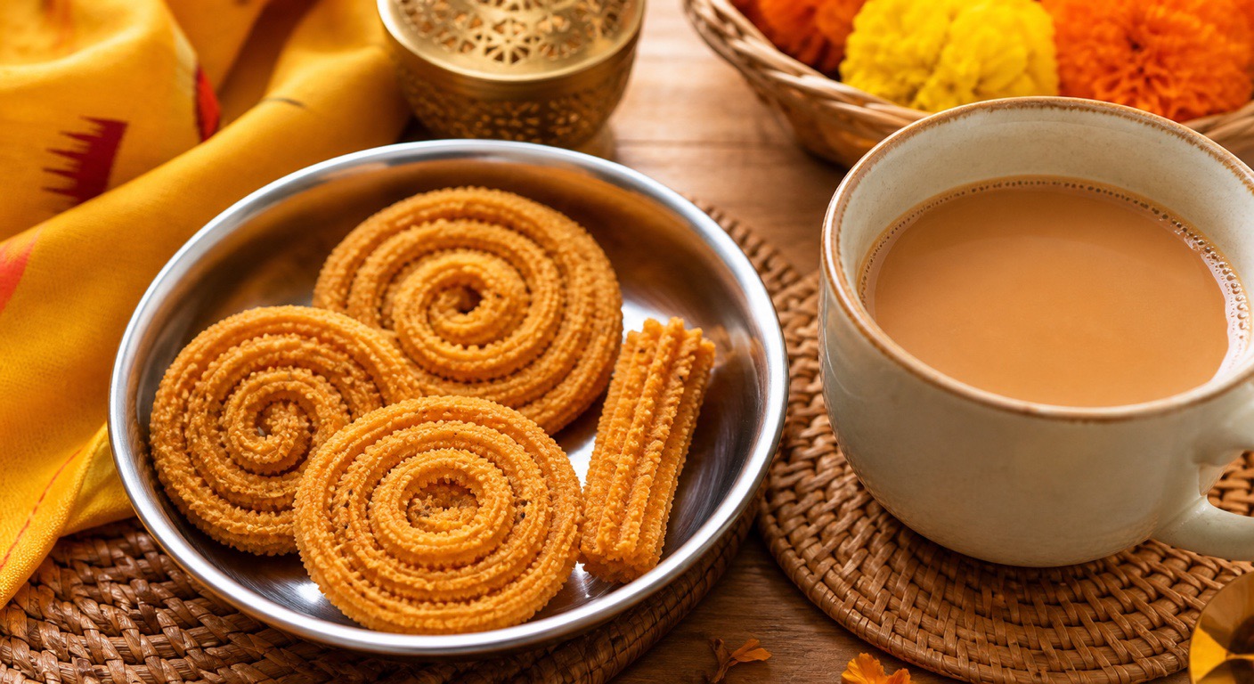Chakli and murukku - festive but full of hidden oil