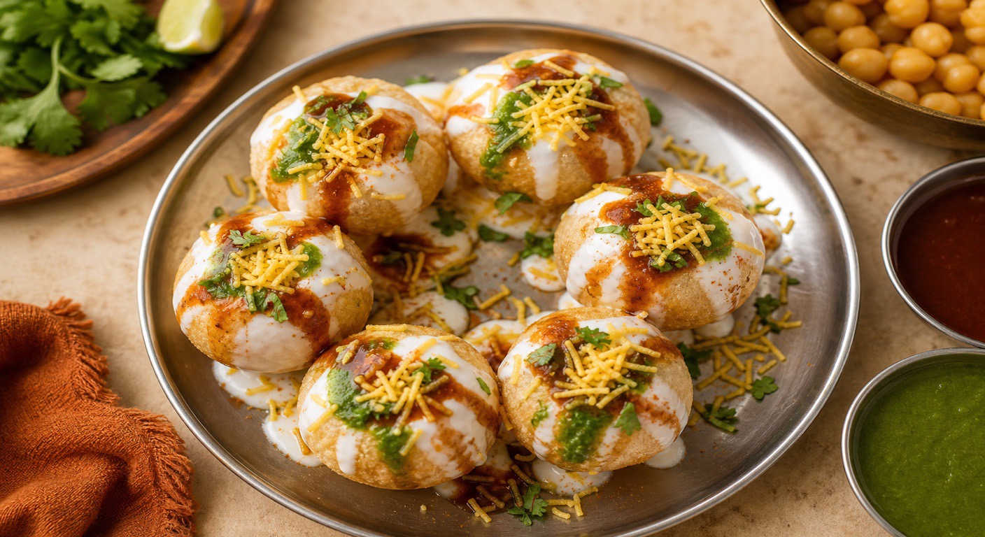 Dahi puri: does the curd make it healthy?