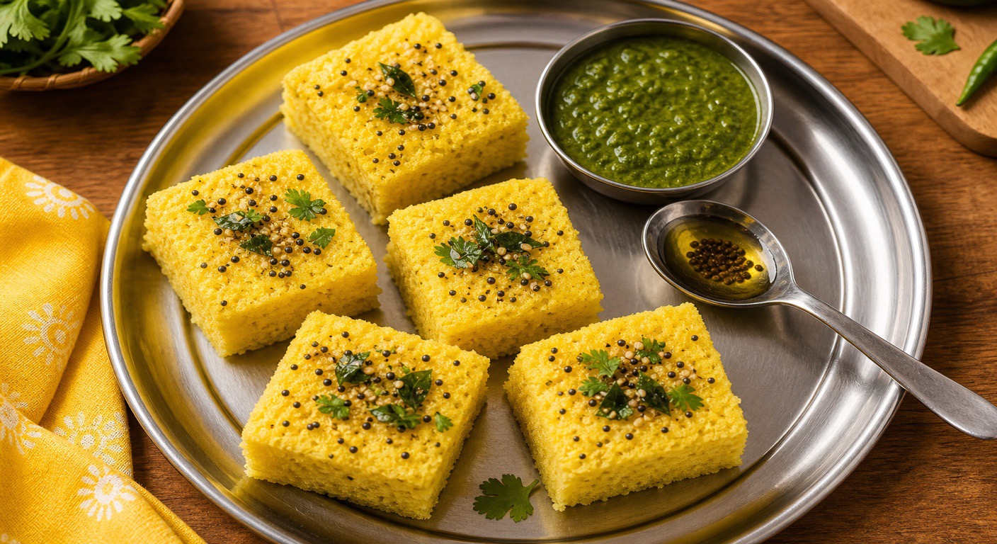 Dhokla - the steamed snack that's on your side