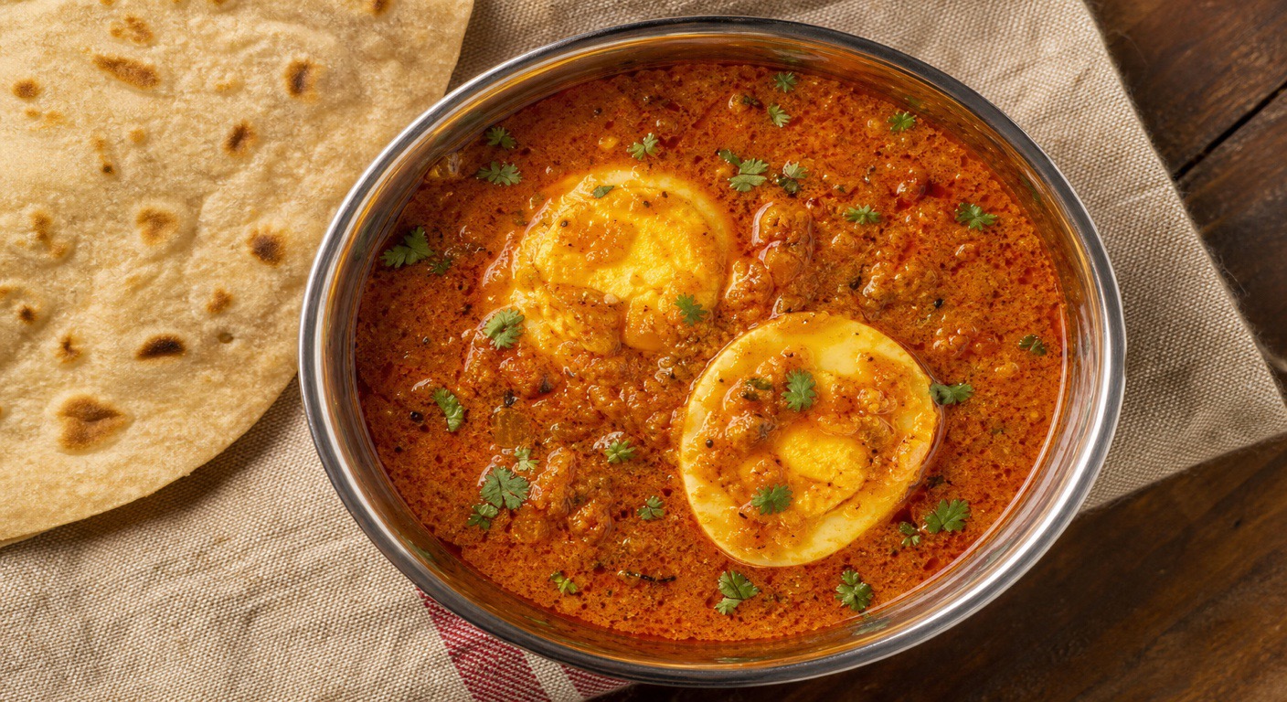 Egg curry - a smart protein dinner?