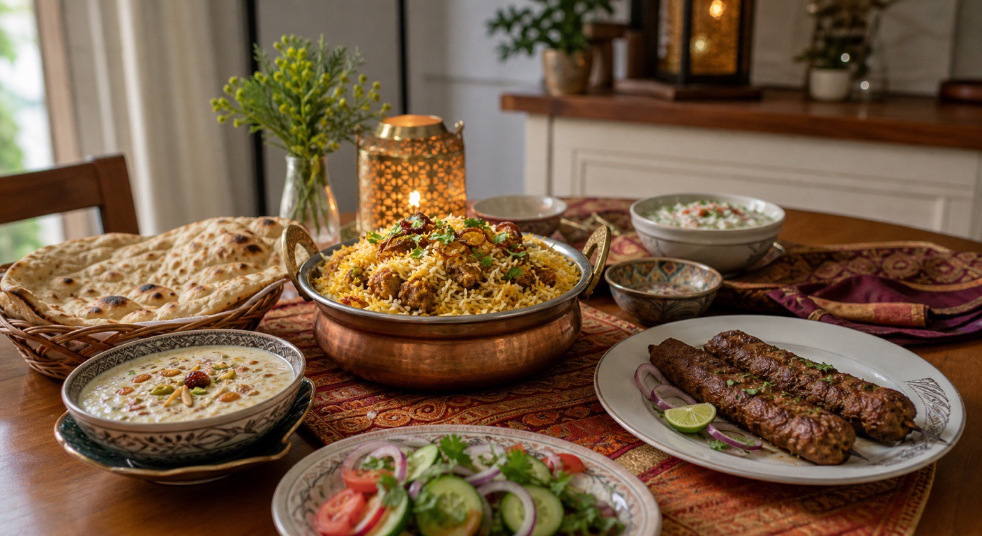 Eid feast - enjoy the sweets, balance the next day