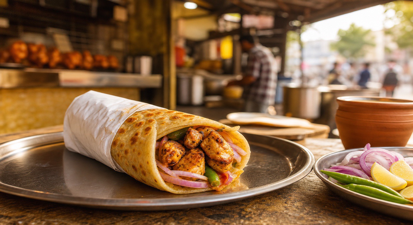 Kathi roll - the wrap that hides oil