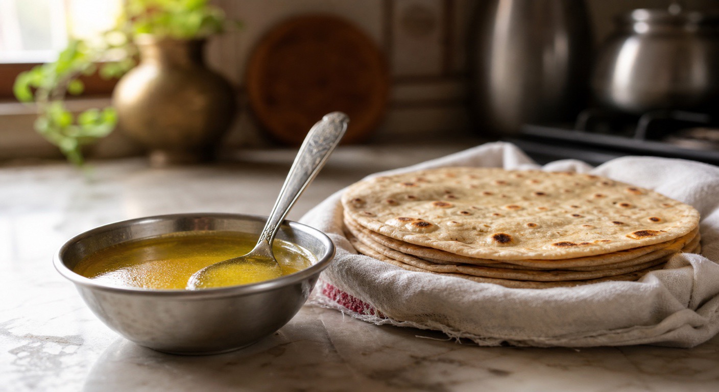 Ghee on every roti - is it hurting your goal?