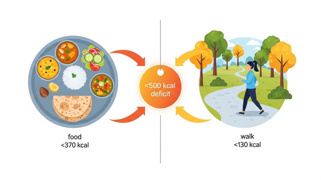 How much of your deficit should come from exercise?