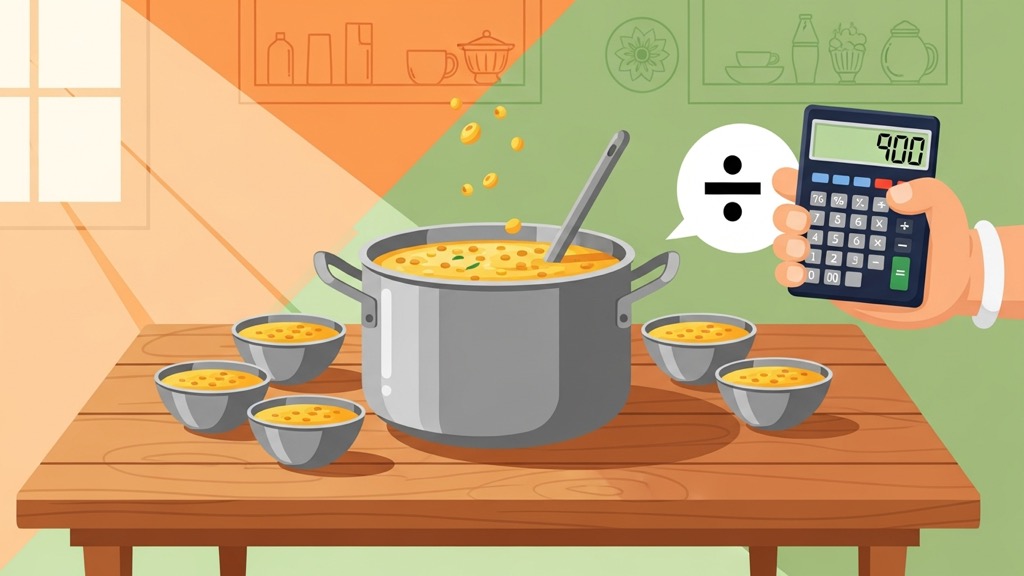 How to work out calories per serving in any recipe