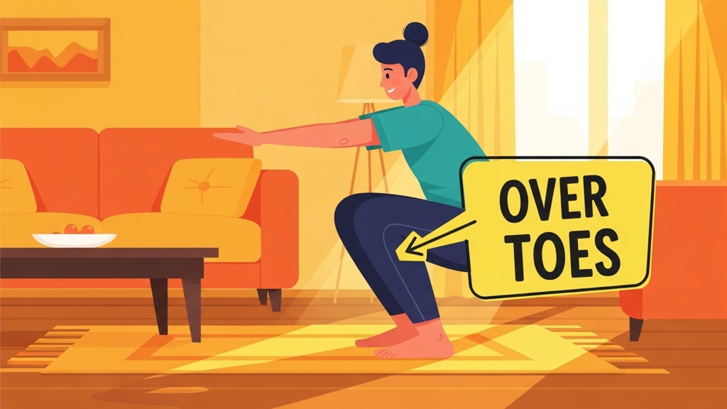 How to do a perfect bodyweight squat