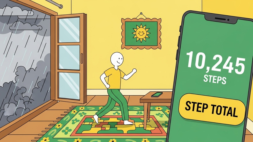 How to keep your steps up when the monsoon hits