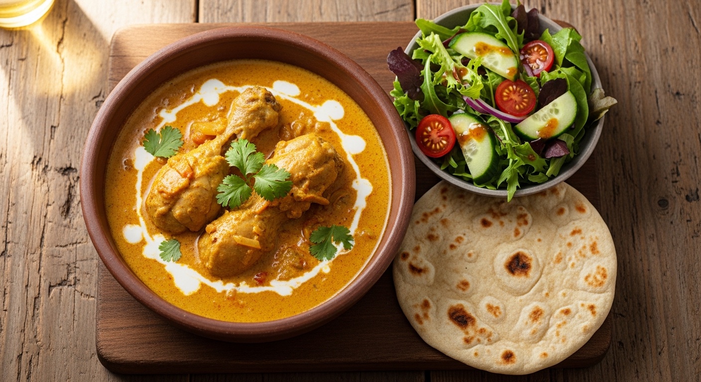 I love chicken curry - how do I cut its calories?
