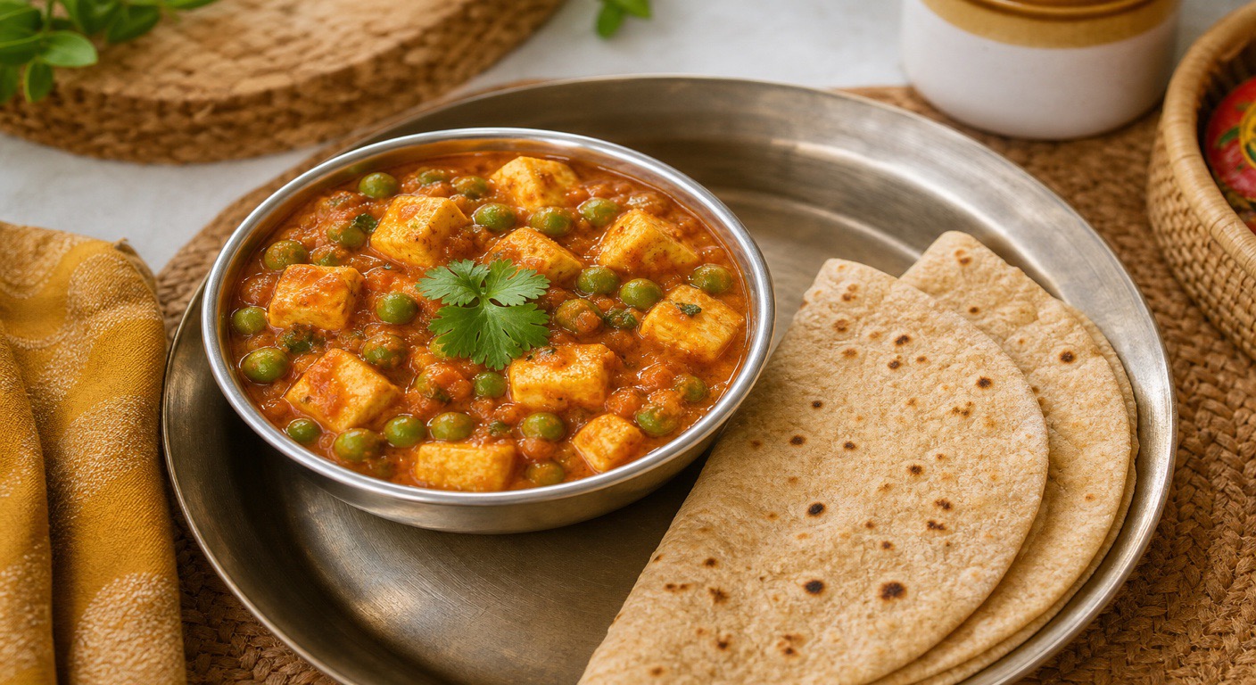 Matar paneer - how heavy is one katori?