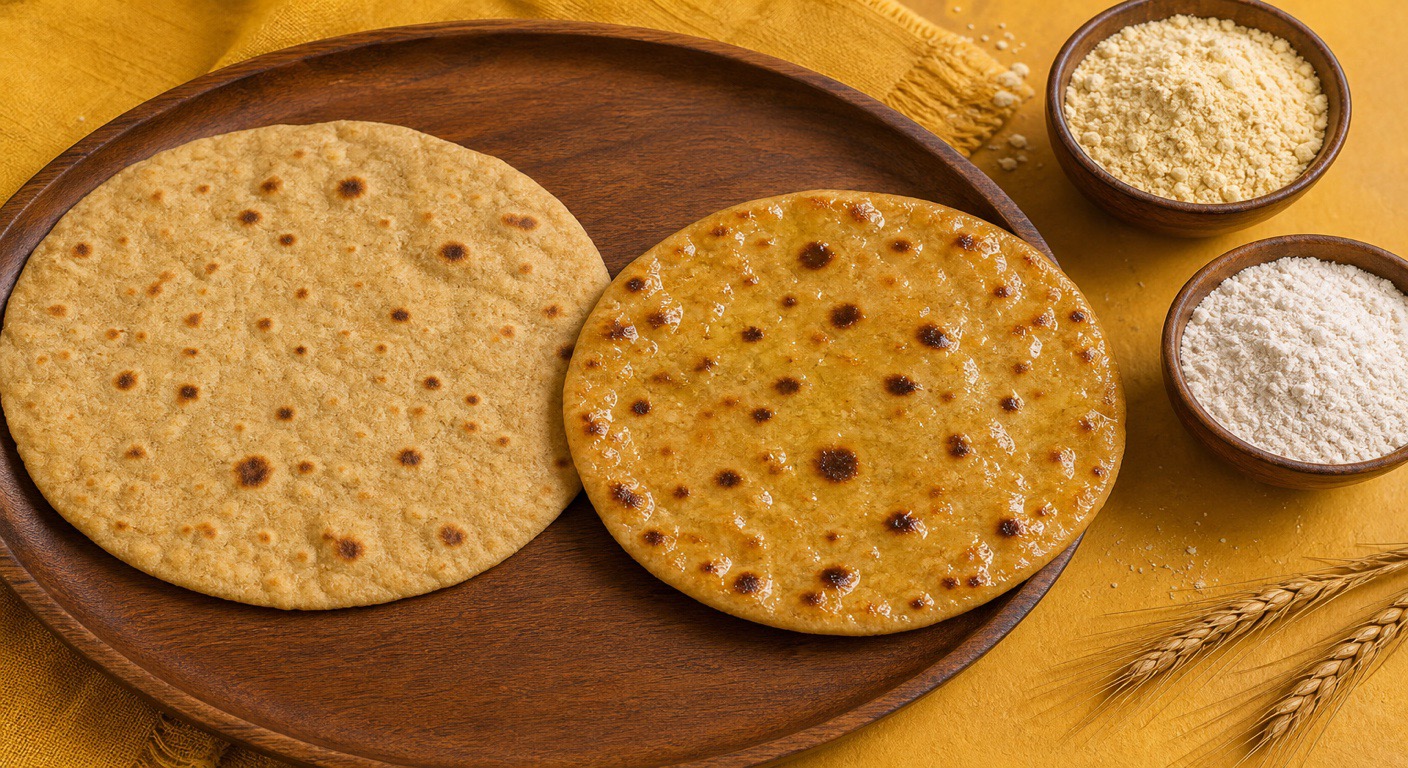 Is missi roti a healthy roti?