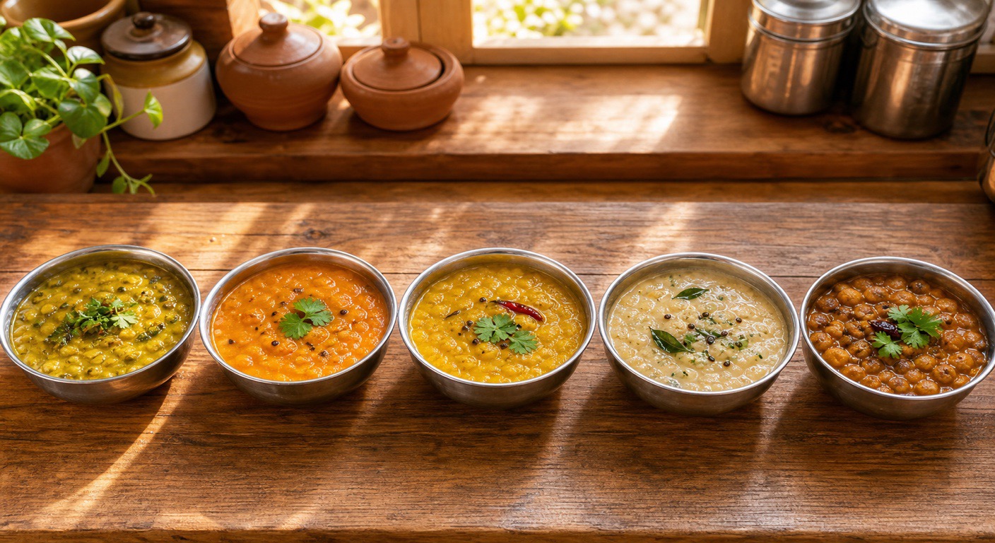 Which dal is the lightest? Moong wins, and the tadka decides