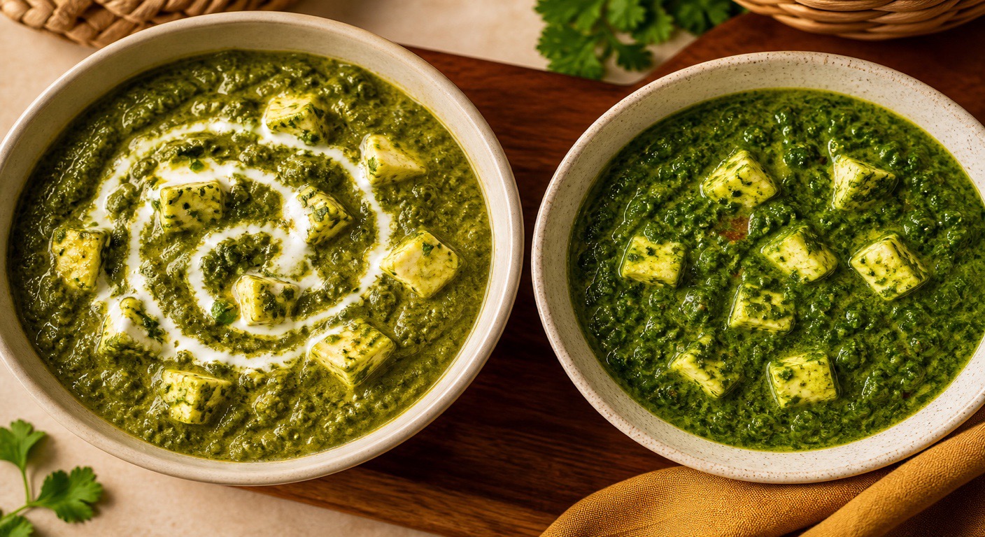 Palak paneer: healthy green or hidden cream?