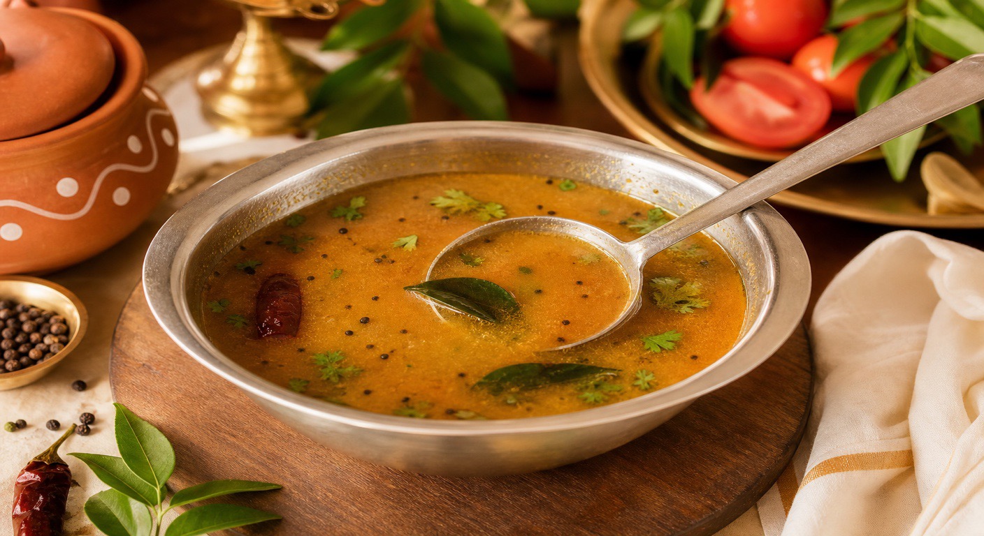 Rasam - the lightest thing on the table?