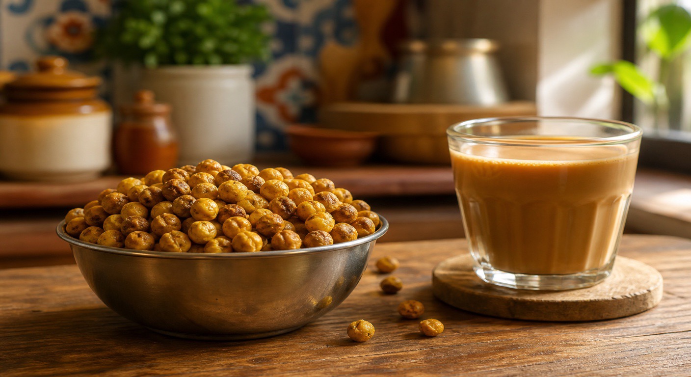 Roasted chana - the snack that fills you up