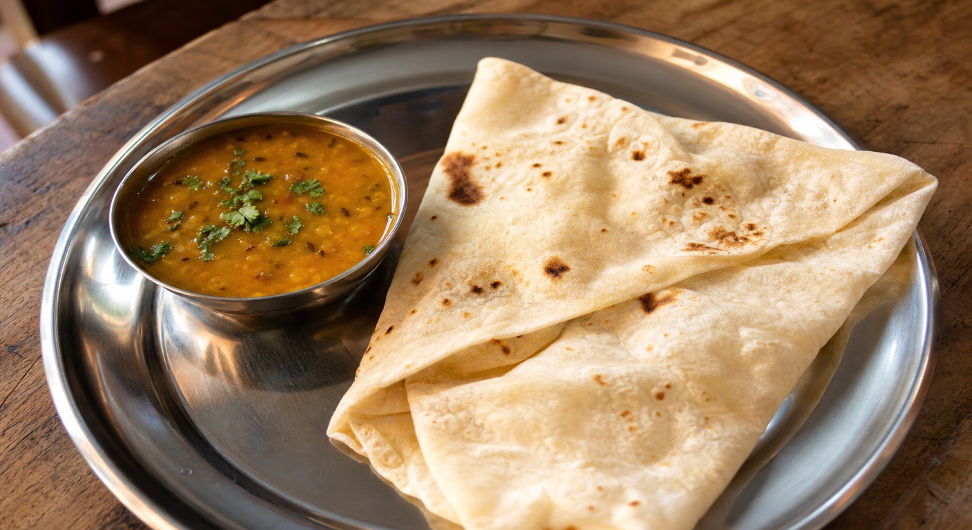 Rumali roti looks thin - is it really light?
