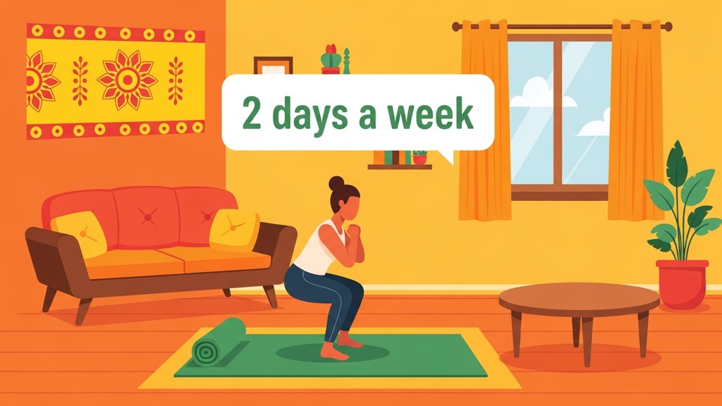 A simple home strength plan for total beginners