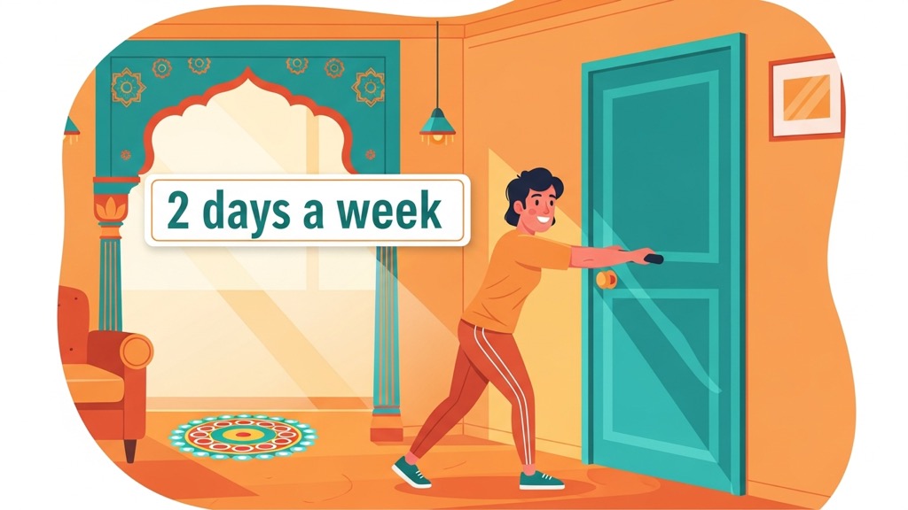 Strengthen your back at home with zero equipment