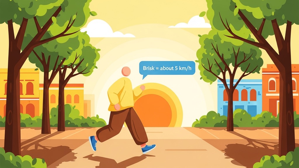 Brisk not breathless: a walking pace that burns fat
