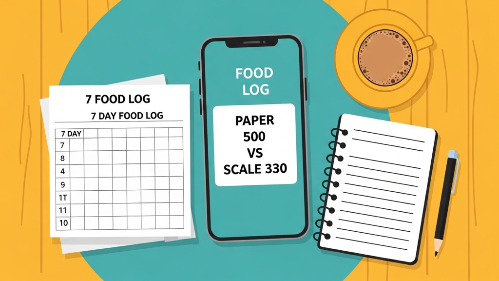 Turn a week of food logs into your real deficit