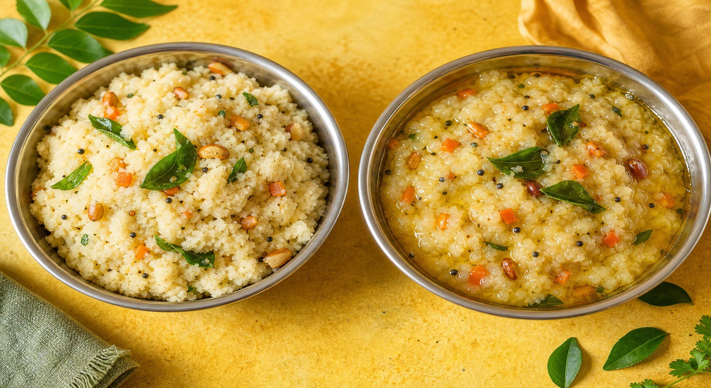 Upma - light rava breakfast or oily trap?