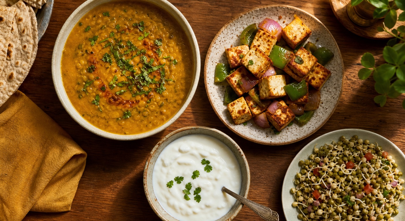 Can dal and paneer really build muscle? The truth about vegetarian protein in India