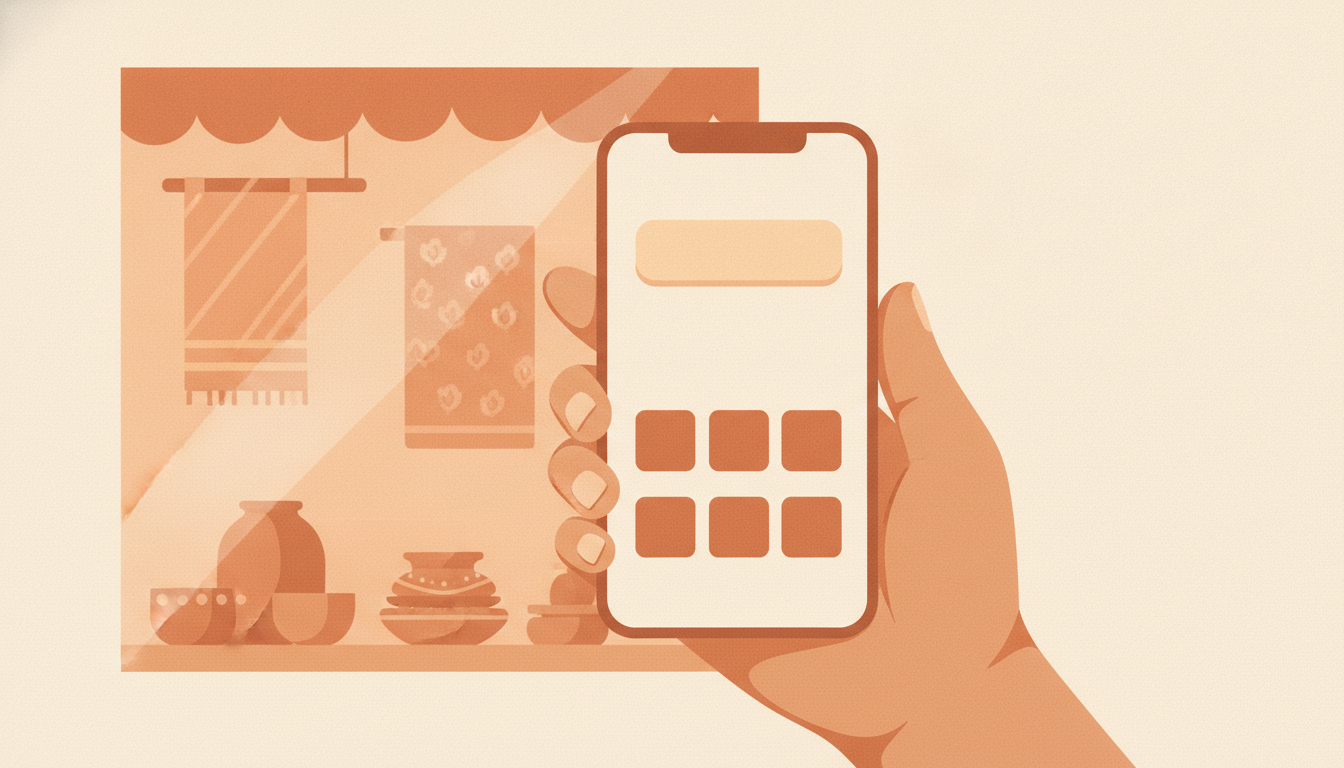 A clean link-in-bio page on a phone with one primary action button and a short ordered list of links.
